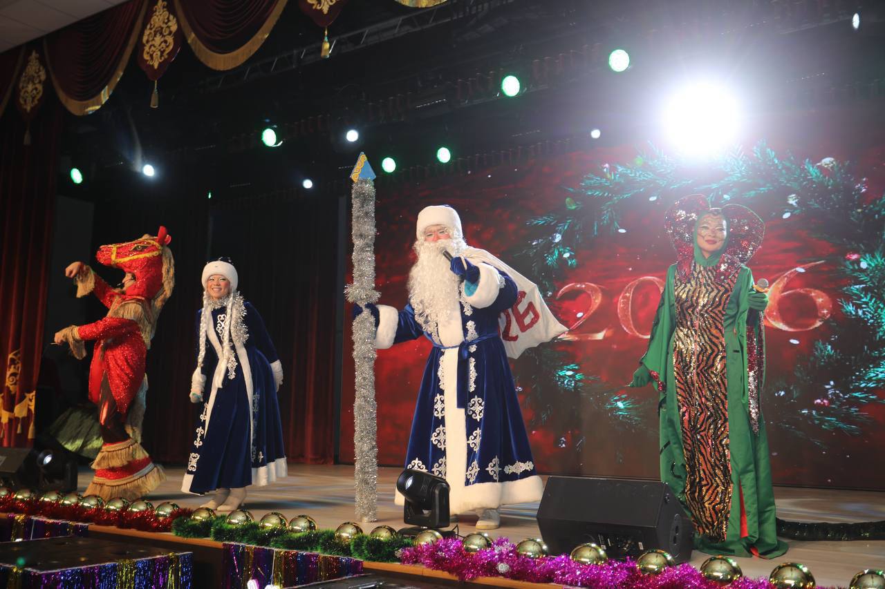 В Мангистау прошла Президентская ёлка