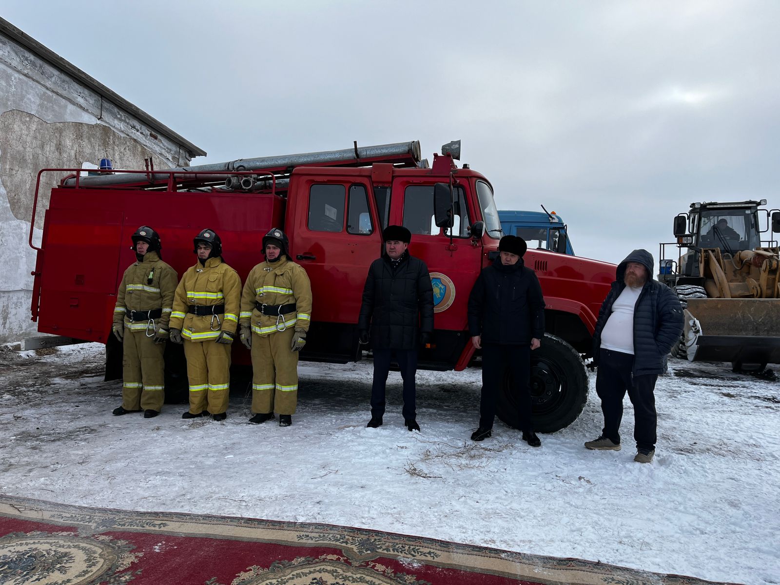 Жарқайың ауданының Шойындыкөл ауылында өрт сөндіру бекеті ашылды