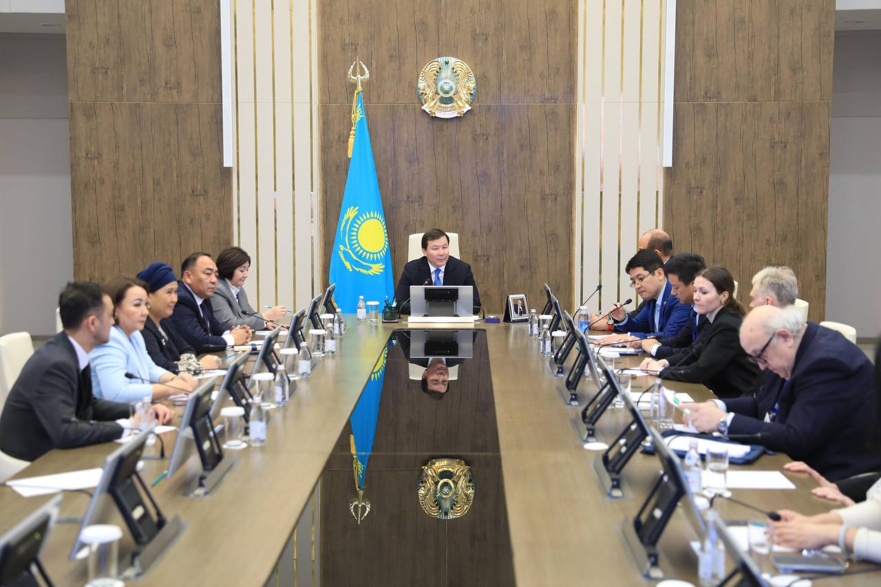 Встреча с иностранной делегацией в рамках международного форума Proftech Talks Aktobe 2025