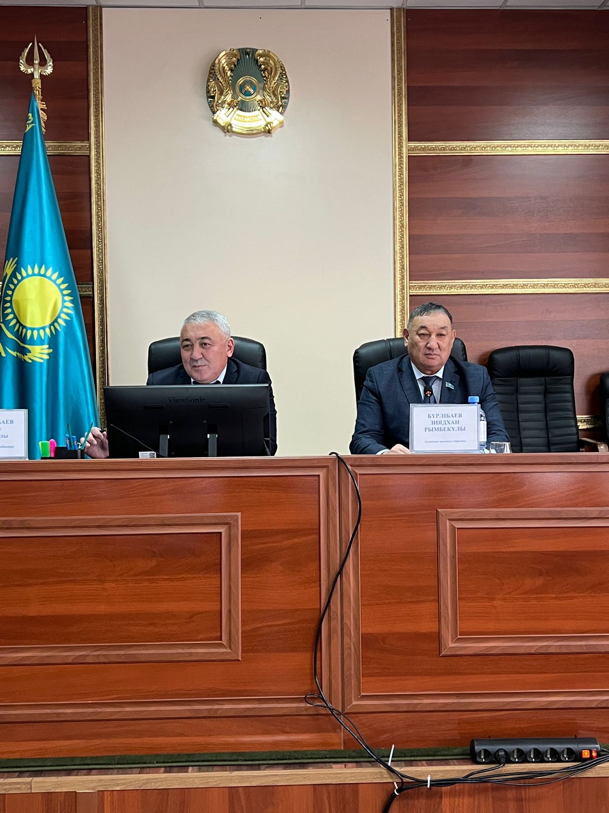 Состоялась внеочередная, пятьдесят девятая сессия Жуалынского районного маслихата восьмого созыва