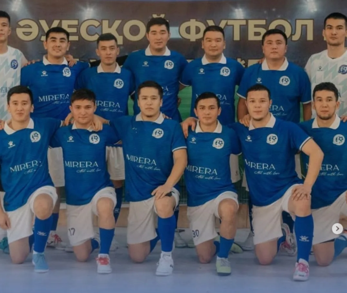 В любительской футбольной лиге, которая проходила в г. Актобе, ребята добились ярких успехов