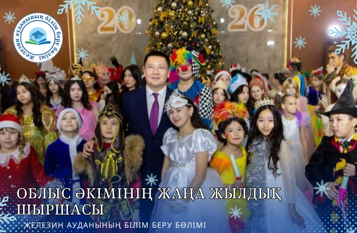 Облыс әкімінің жаңа жылдық шыршасы