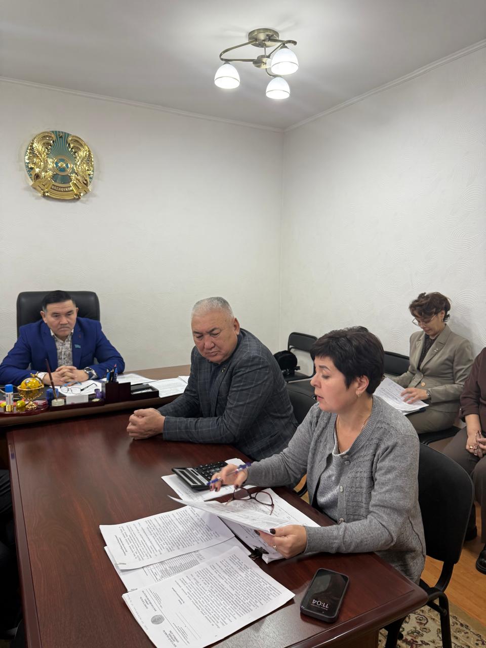 Тұрақты комиссиялардың бірлескен отырысы