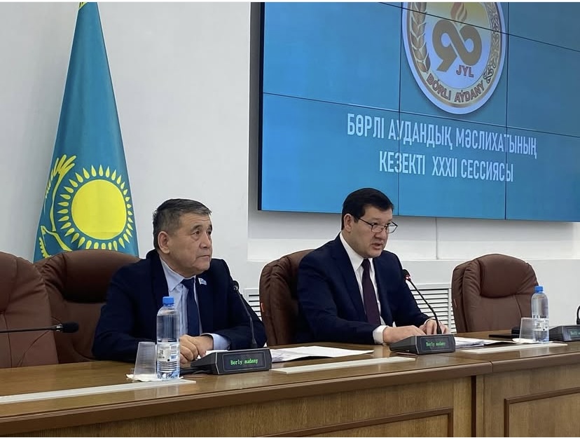 25 желтоқсан күні Бөрлі аудандық мәслихатының кезекті 32- сессиясы өтті