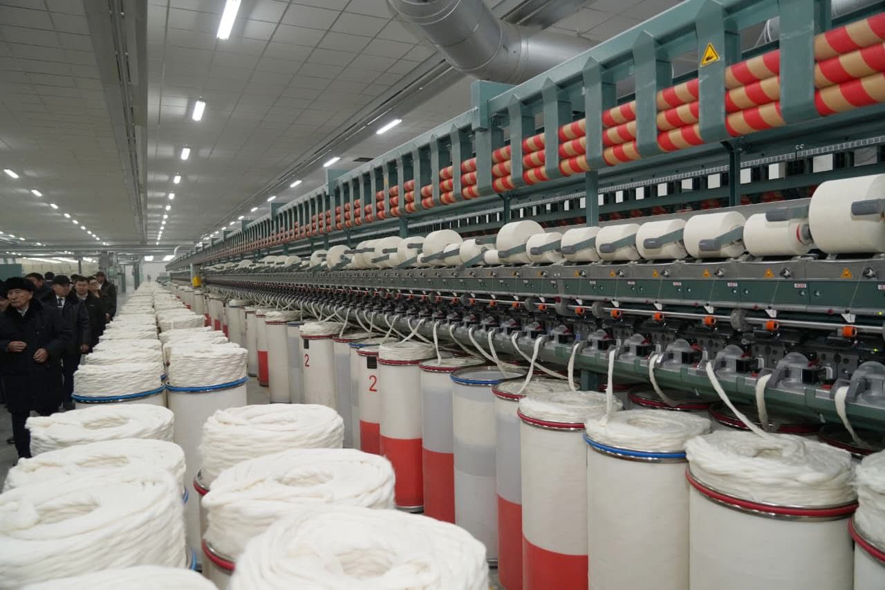 Түркістанда толық циклді тоқыма өндірісін қамтитын мақта кешені іске қосылды