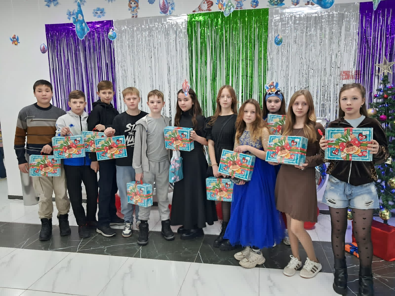 Выражаем благодарность ТОО Бирсуат Агро за оказанную помощь в приобретении сладких  подарков для детей от 0 до 16 лет