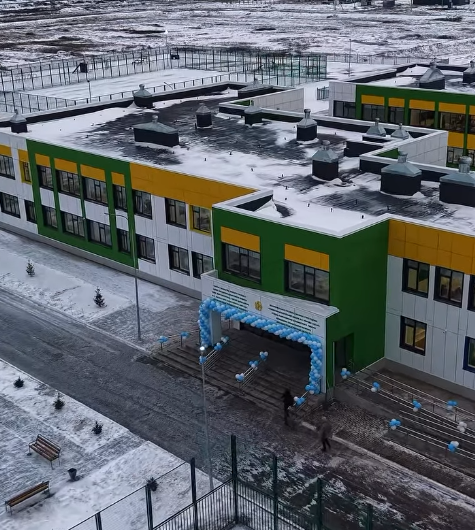 Бөрлі ауданы Ақсай қаласында 300 орындық №1 мектебі пайдалануға берілді