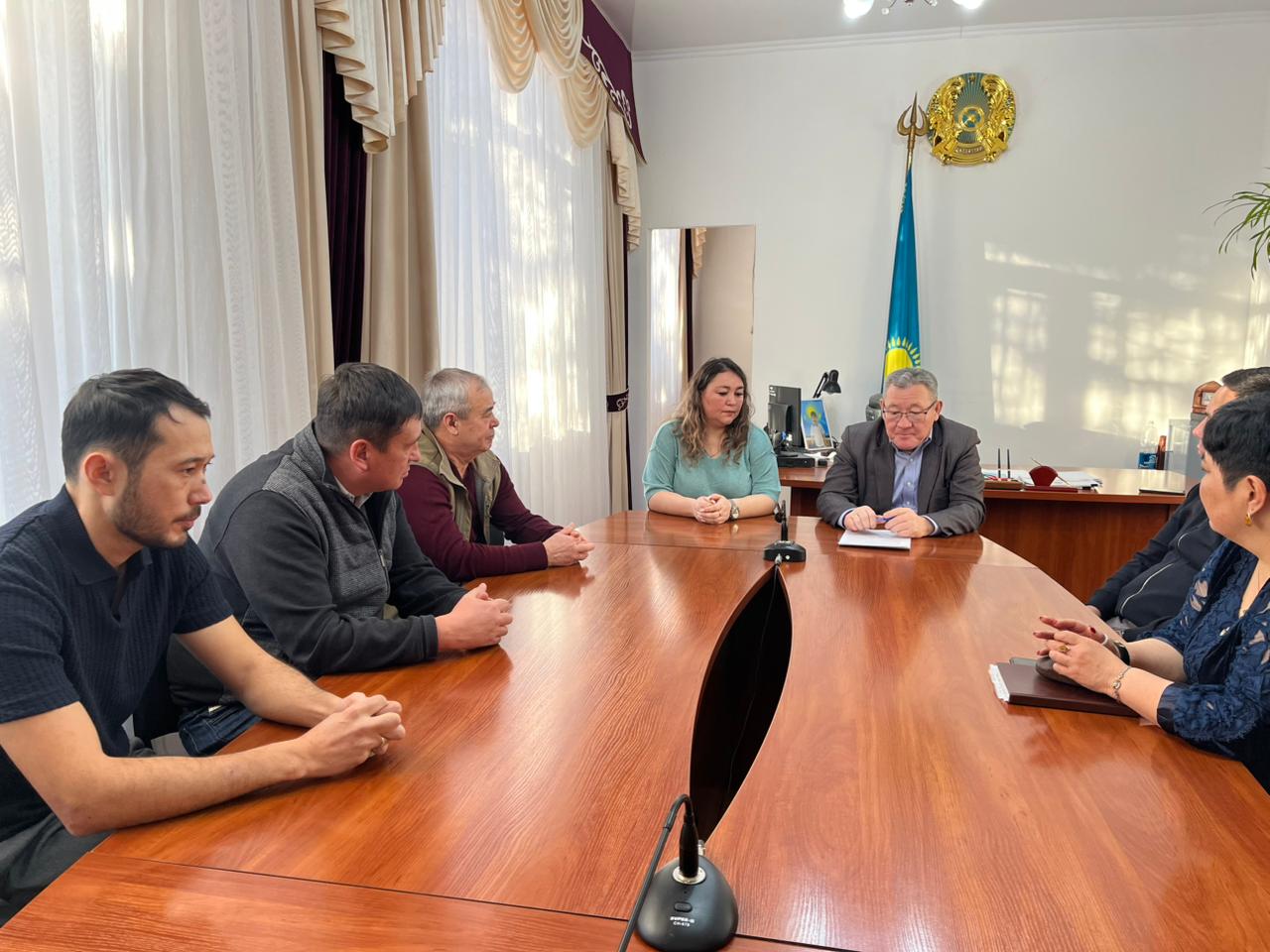 Заседание Общественного совета Аккольского района