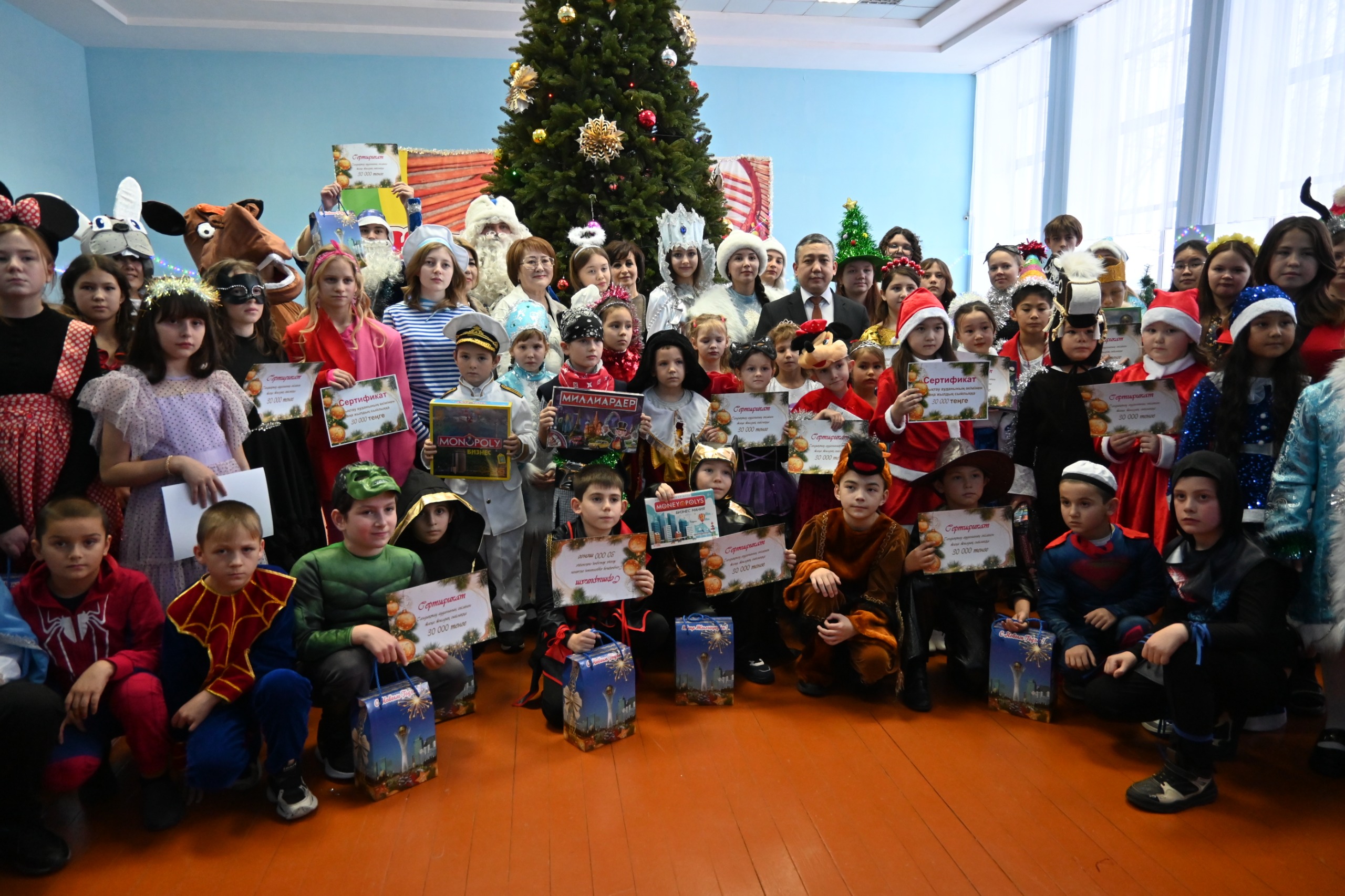 Новогодняя сказка для учащихся школ района