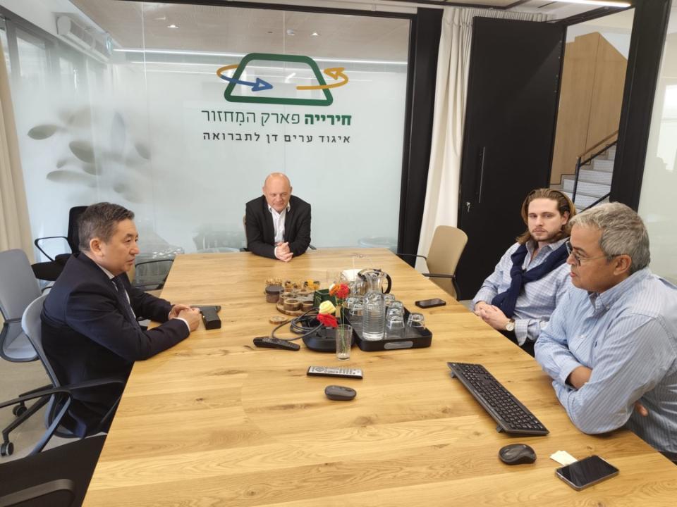 Қазақстан мен Израиль «жасыл» технологиялар және қалдықтарды қайта өңдеу саласындағы ынтымақтастықты нығайтуда