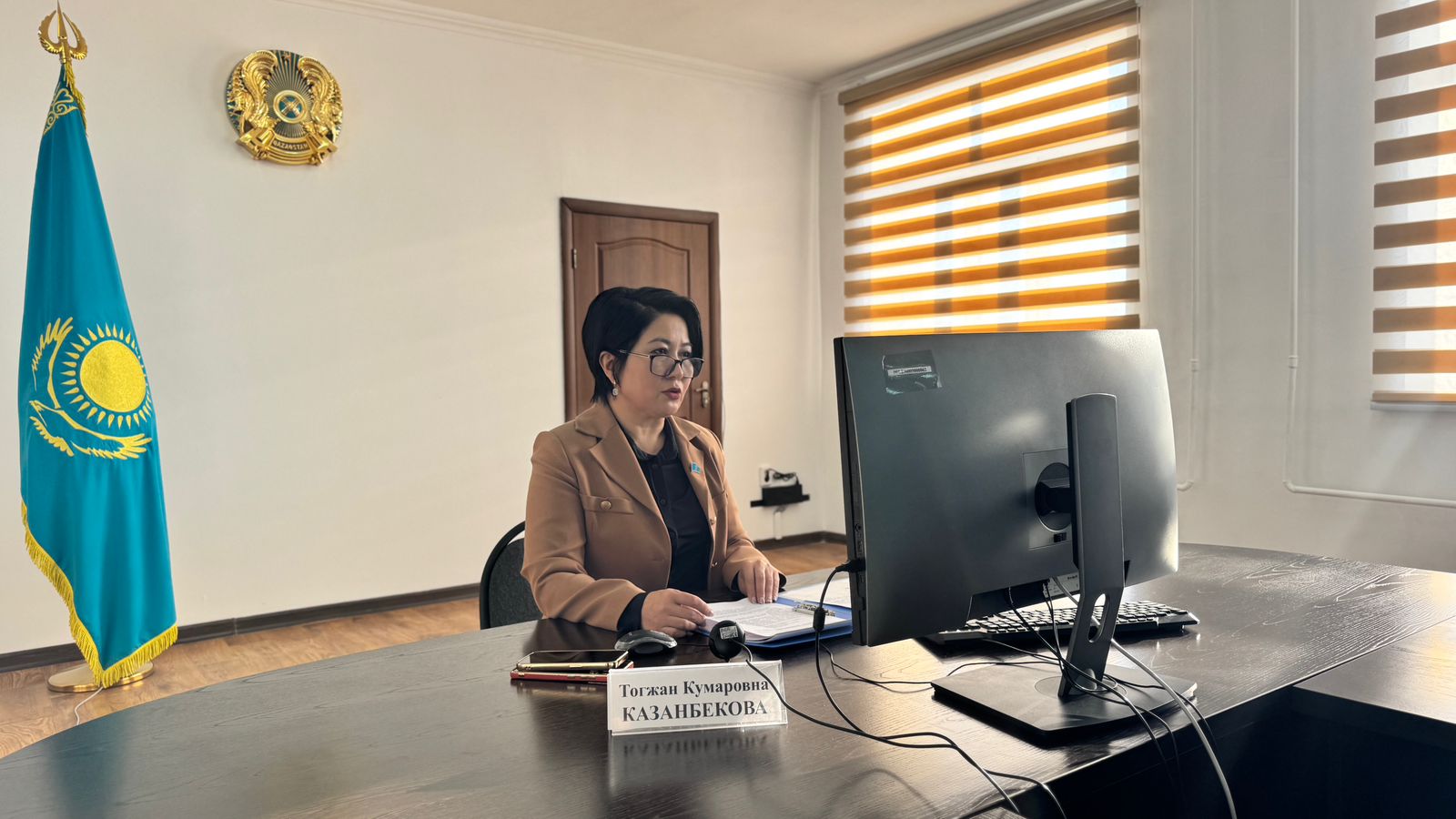 Заседание постоянной комиссии маслихата района Жаңасемей.