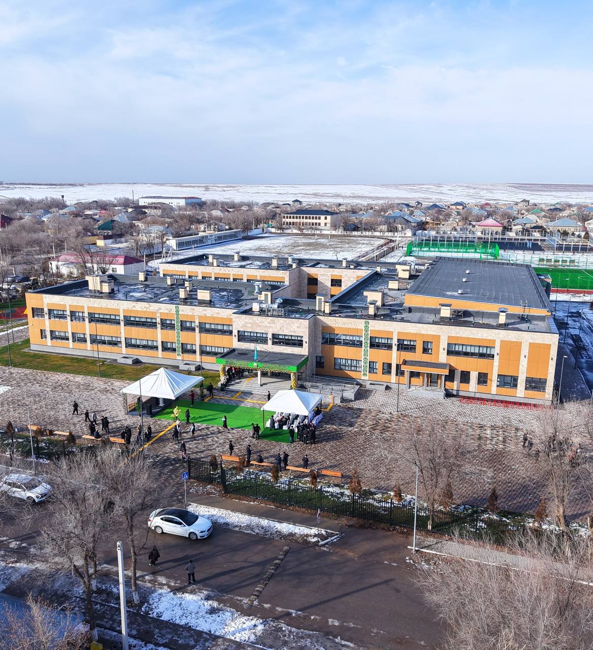 В ТУРКЕСТАНСКОЙ ОБЛАСТИ В РАМКАХ ПРОЕКТА «ШКОЛЫ БУДУЩЕГО» ВВОДИТСЯ 29 ШКОЛ