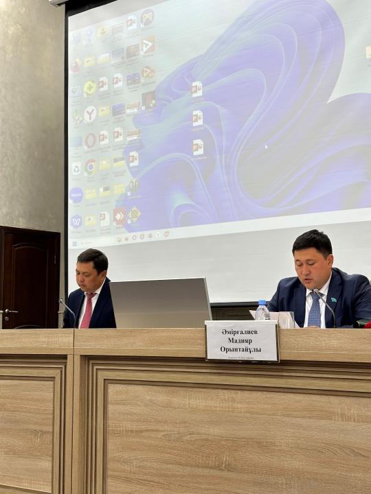 Жамбыл ауданында мәслихаттың кезекті ХLІІІ -ші сессиясы өтті