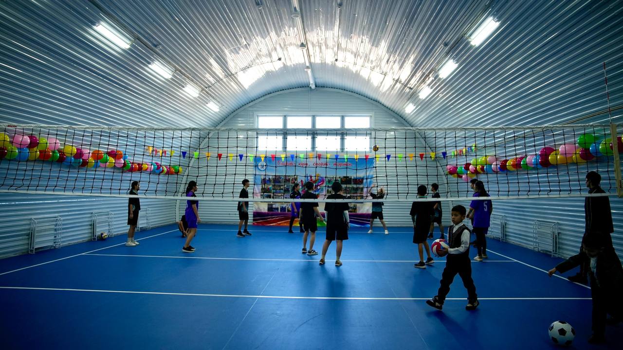 В Уланском районе открылся новый, современный спортивный зал