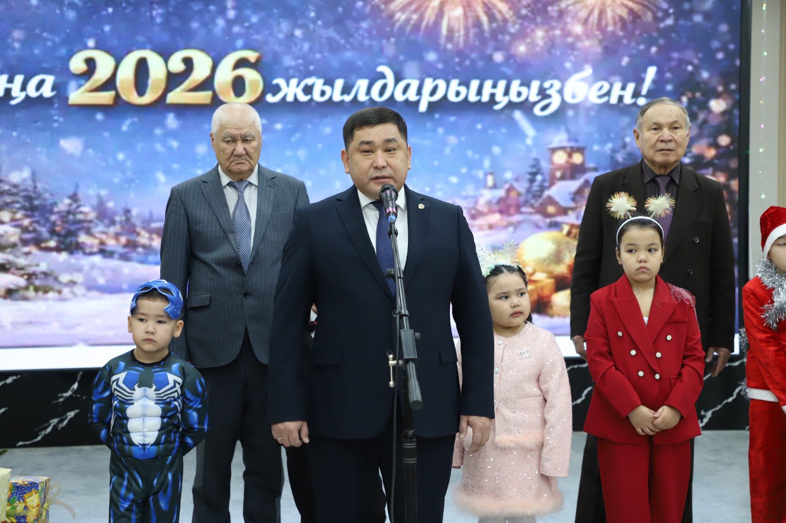 Аудан әкімінің жаңа жылдық шыршасы өтті