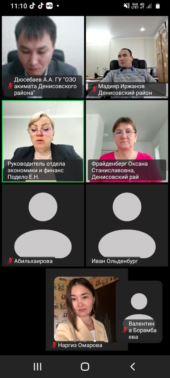 Итоговое заседание Общественного совета Денисовского района