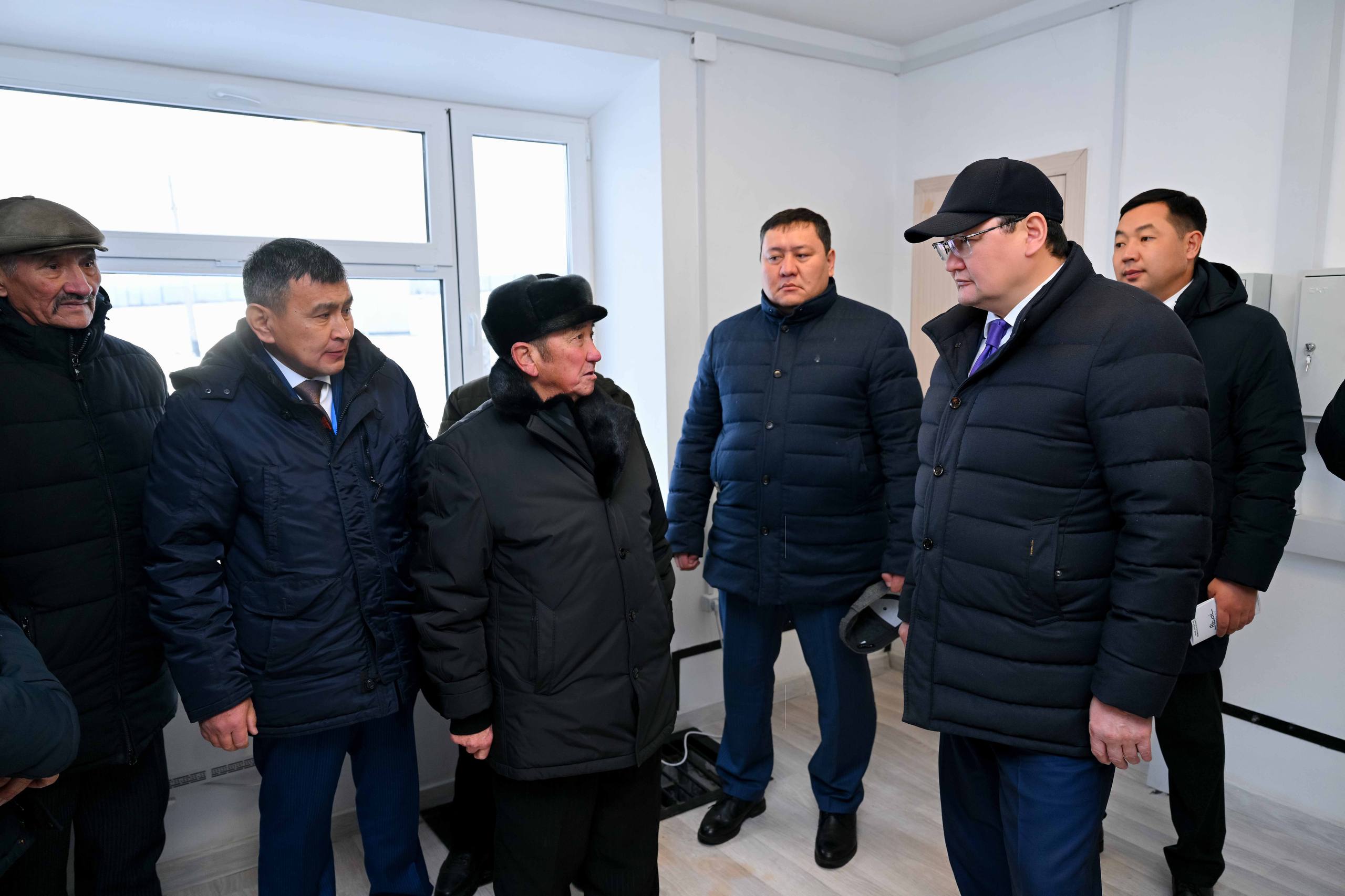 В село Алгабас проведена  питьевая вода, в школе установлены новые котлы