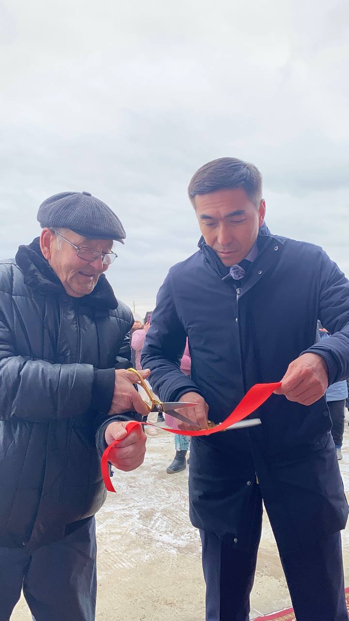 В селе Кына Аккольского района открылся новый фельдшерско-акушерский пункт