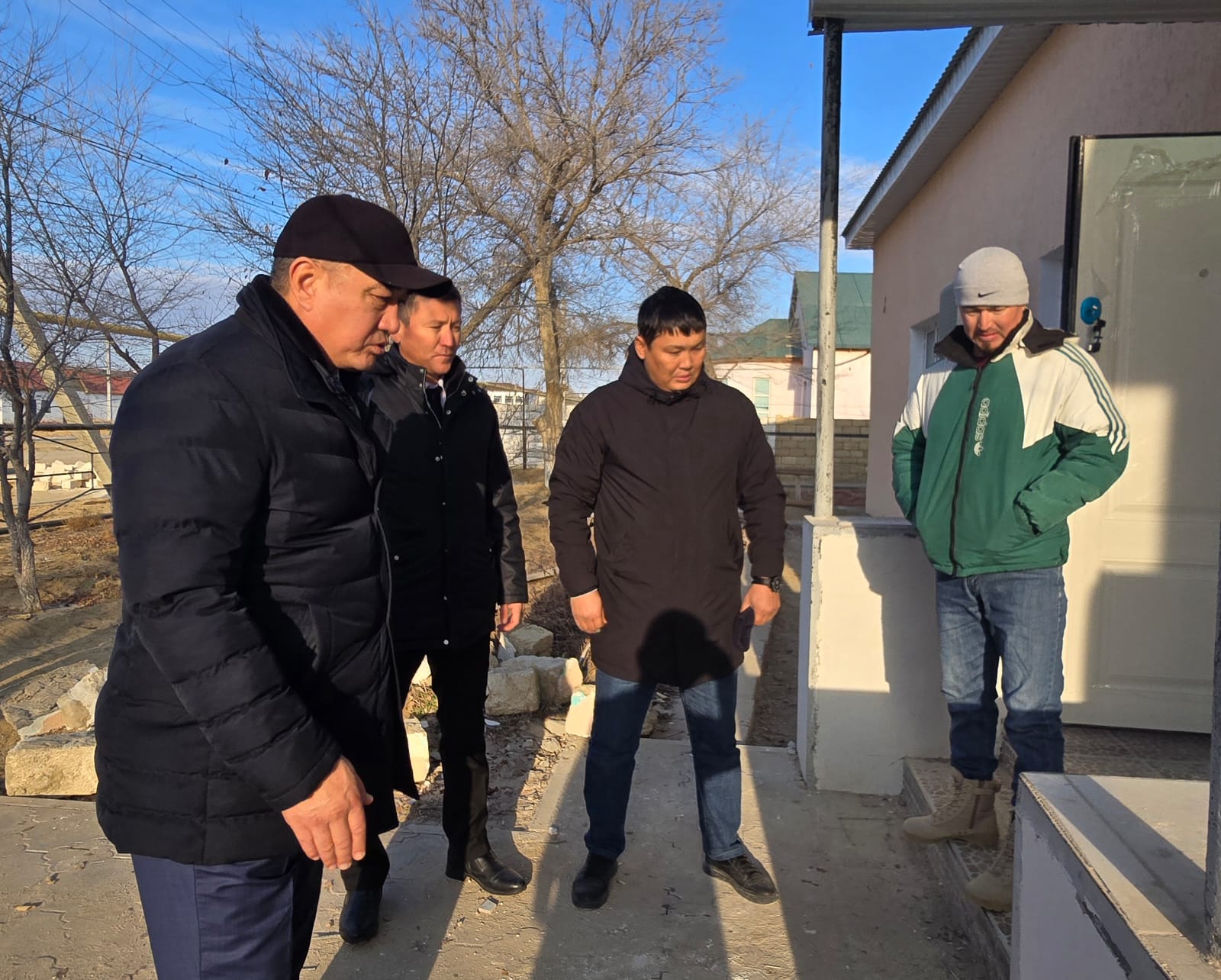 Аким района посетил села Сарга и Сынгырлау