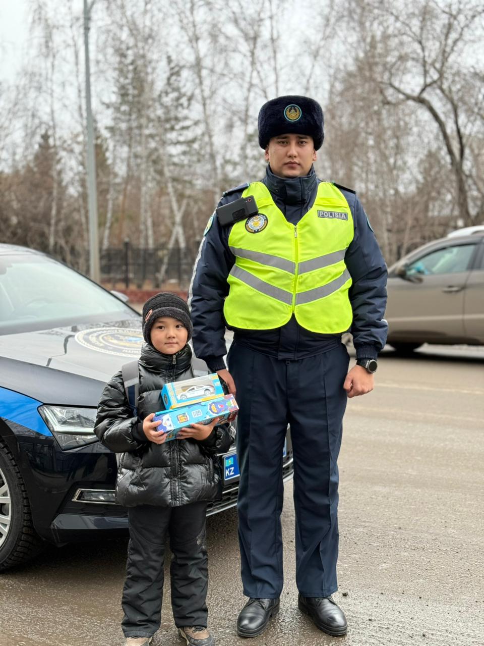 «Закон и Порядок» в сердце: офицеры поощрили мальчика,  мечтающего о службе в полиции