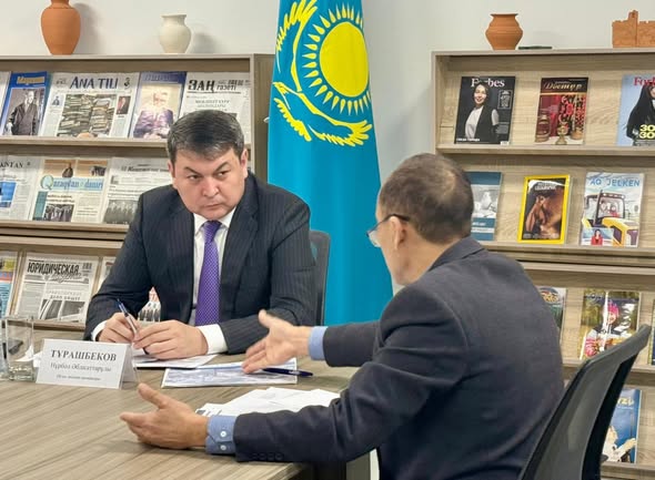 ТҮРКІСТАН ОБЛЫСЫ ТҰРҒЫНДАРЫН ЖЕКЕ ҚАБЫЛДАУ ТҰРАҚТЫ ЖҮРГІЗІЛУДЕ