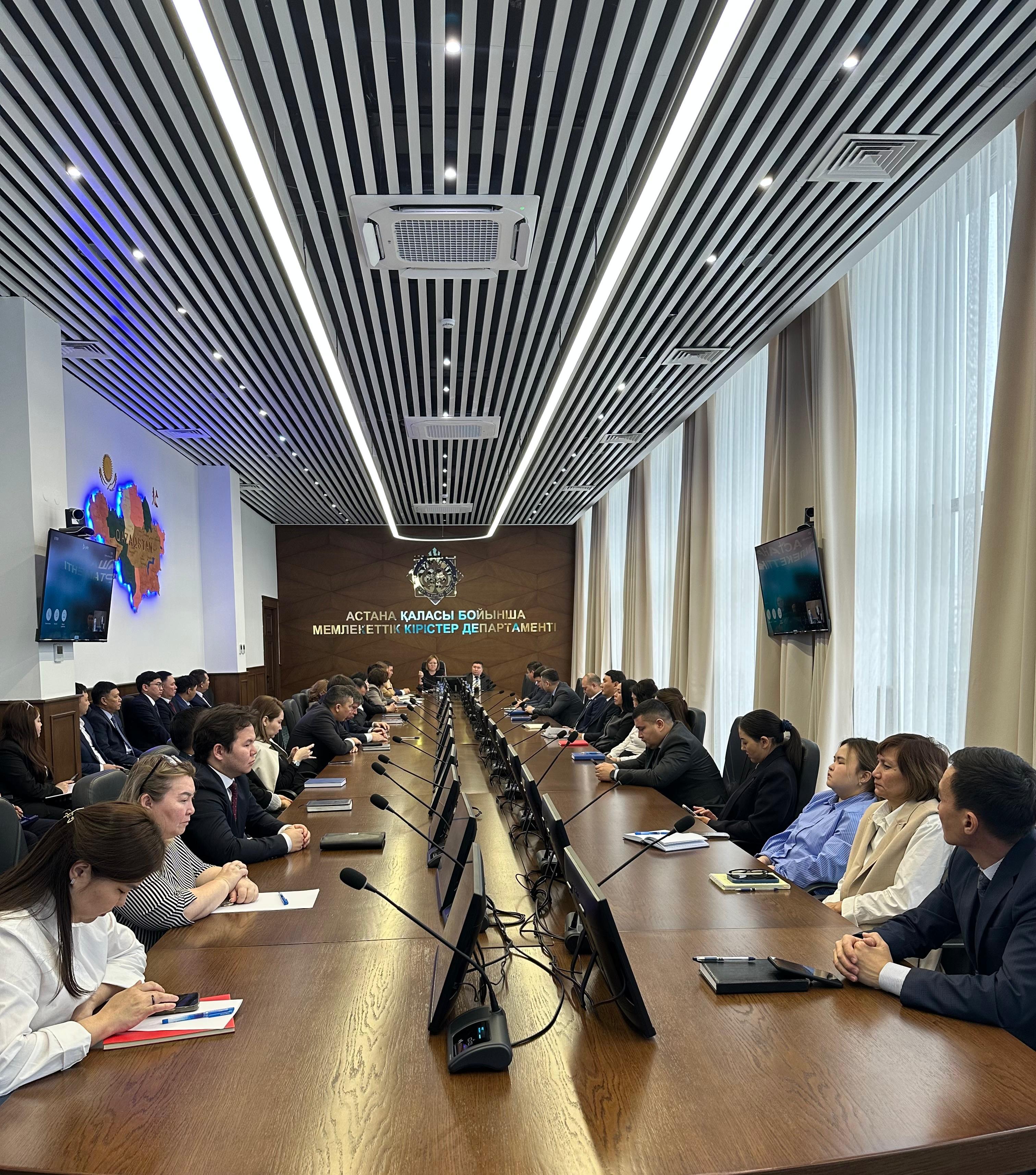 Әдеп жөніндегі уәкілдермен кездесу Астана қаласы бойынша МКД-да өтті