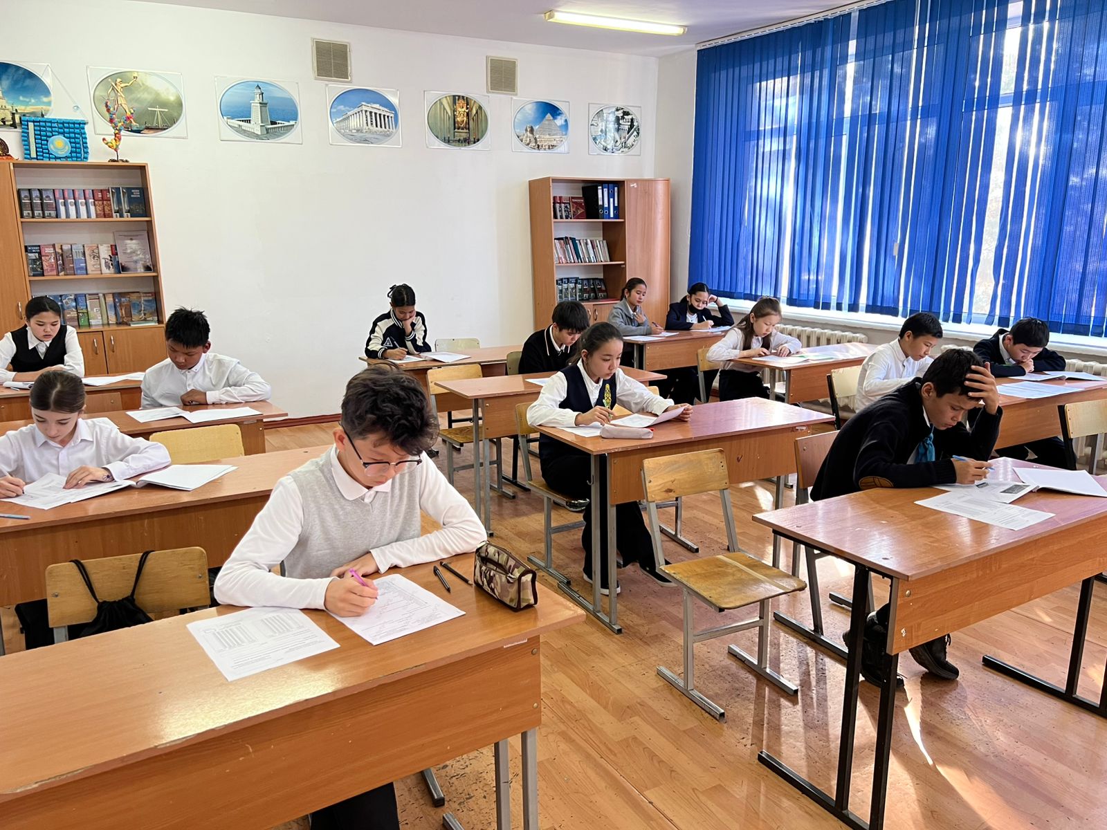 Районный этап республиканской предметной олимпиады для учащихся 7-8 классов