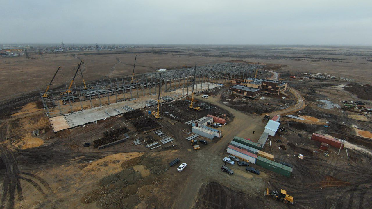 Көкшетау индустриалды аймағындағы жаңа жобалар: кірпіш зауытының құрылысы жүріп жатыр