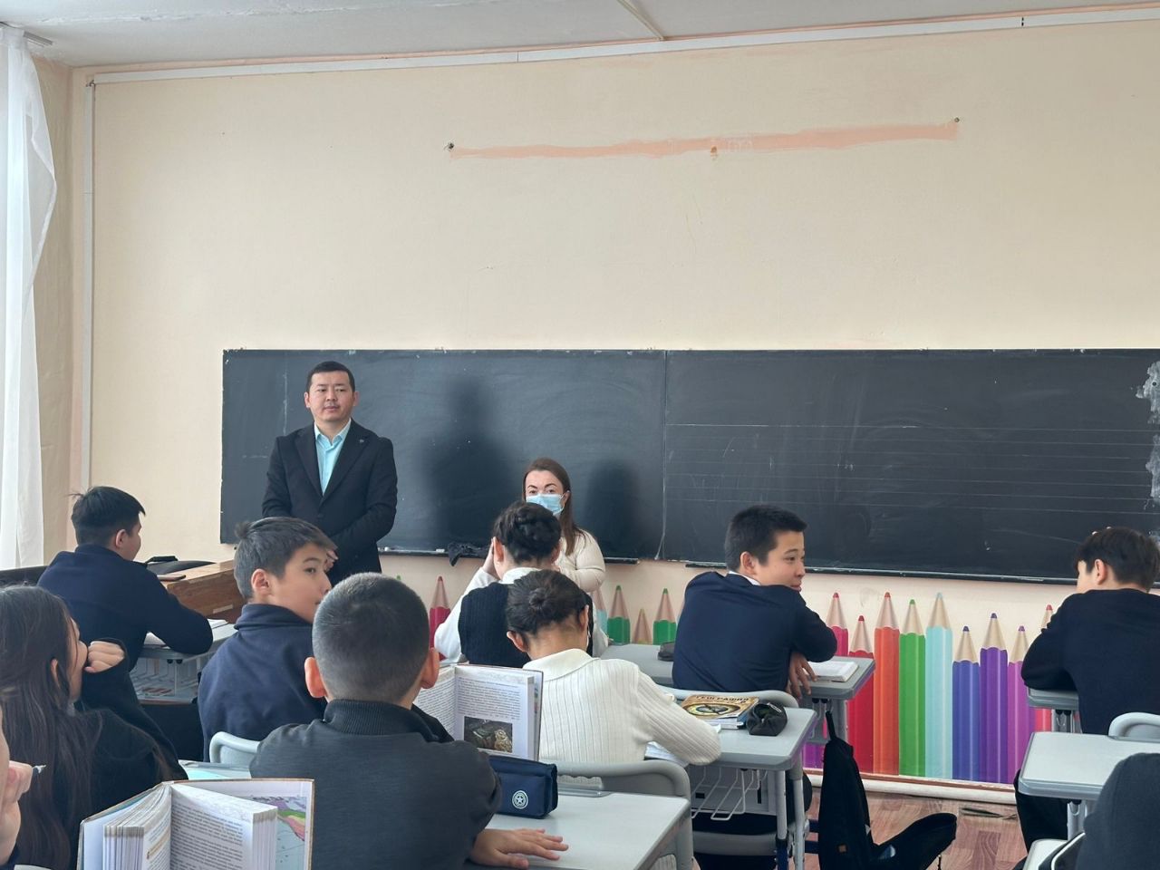 Руководителем отдела Управления Бухар-Жырауского УСЭК  проведены классные часы по профилактике ОРВИ и гриппа в КГУ «Уштобинская ОШ» и КГУ «Байкадамская ОШ»