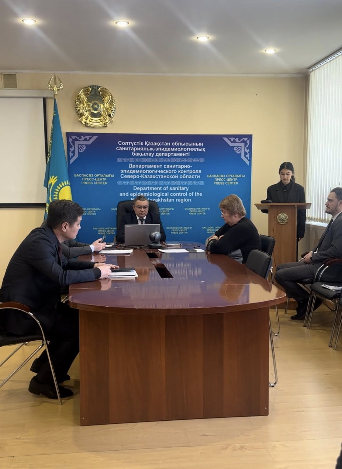 Присяга новых государственных служащих СЭК СКО