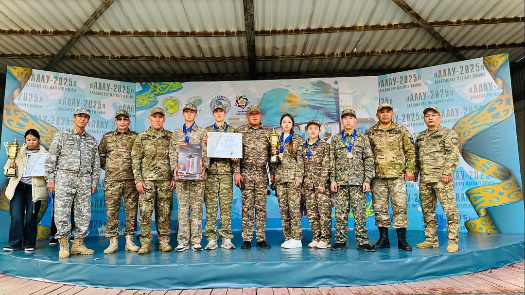 «Алау-2025» далалық оқу-жаттығу жиыны өз мәресіне жетті