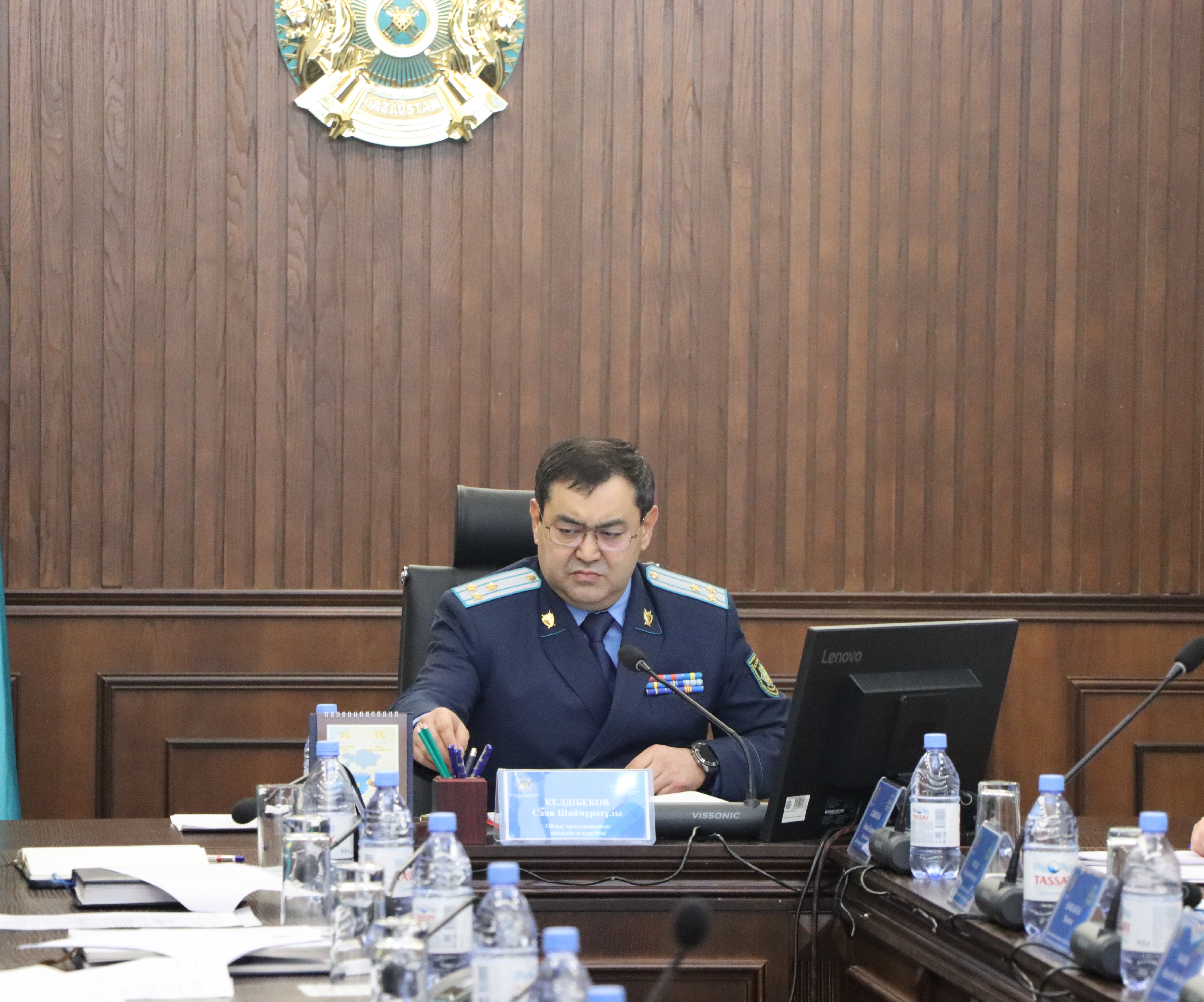 Түркістан облысының прокуратурасында алқа мәжілісі өтті