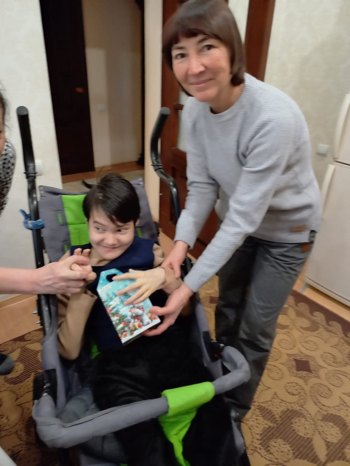 С заботой в Новый год.