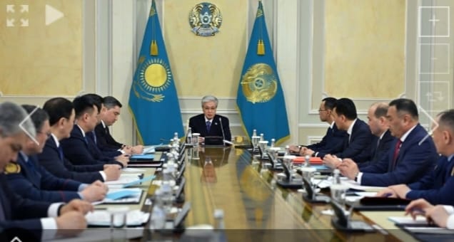 Глава государства провел заседание Совета Безопасности