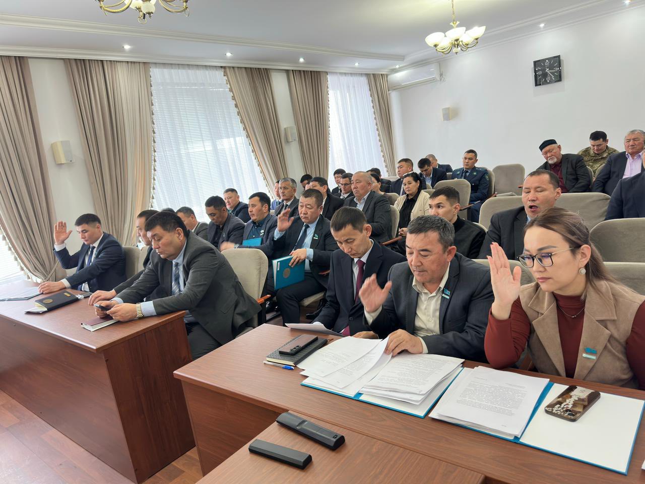 Состоялась очередная двенадцатая сессия районного маслихата