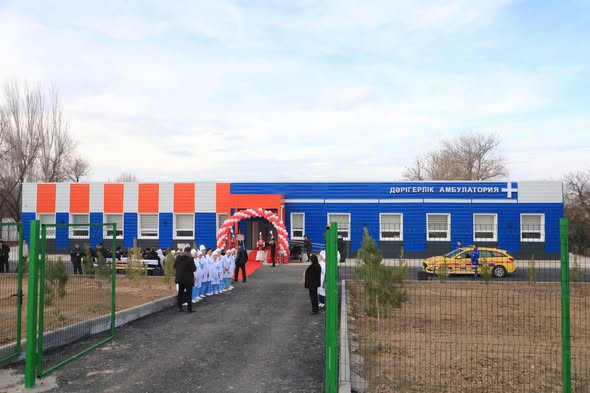 ТУРКЕСТАН: В САРЫАГАШСКОМ РАЙОНЕ ДВА МЕДИЦИНСКИХ ОБЪЕКТА ПЕРЕДАНЫ НА БЛАГО ЖИТЕЛЕЙ