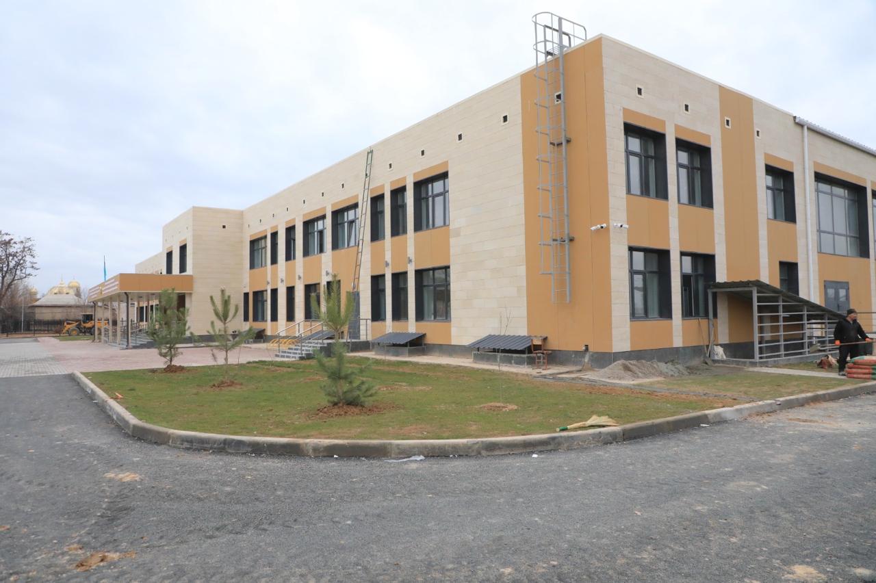 В САРЫАГАШЕ РЕАЛИЗУЕТСЯ ПРОЕКТ «ШКОЛА БУДУЩЕГО» НА 300 МЕСТ