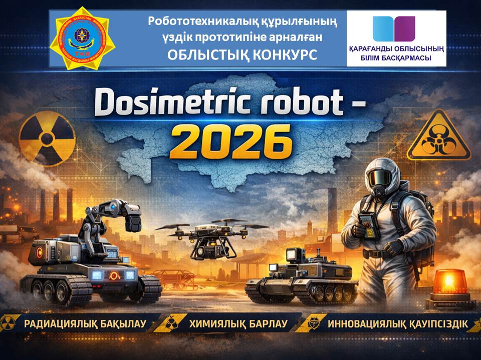 Қарағандыда құтқарушы роботтар үшін жаңа идеялар байқауы басталды