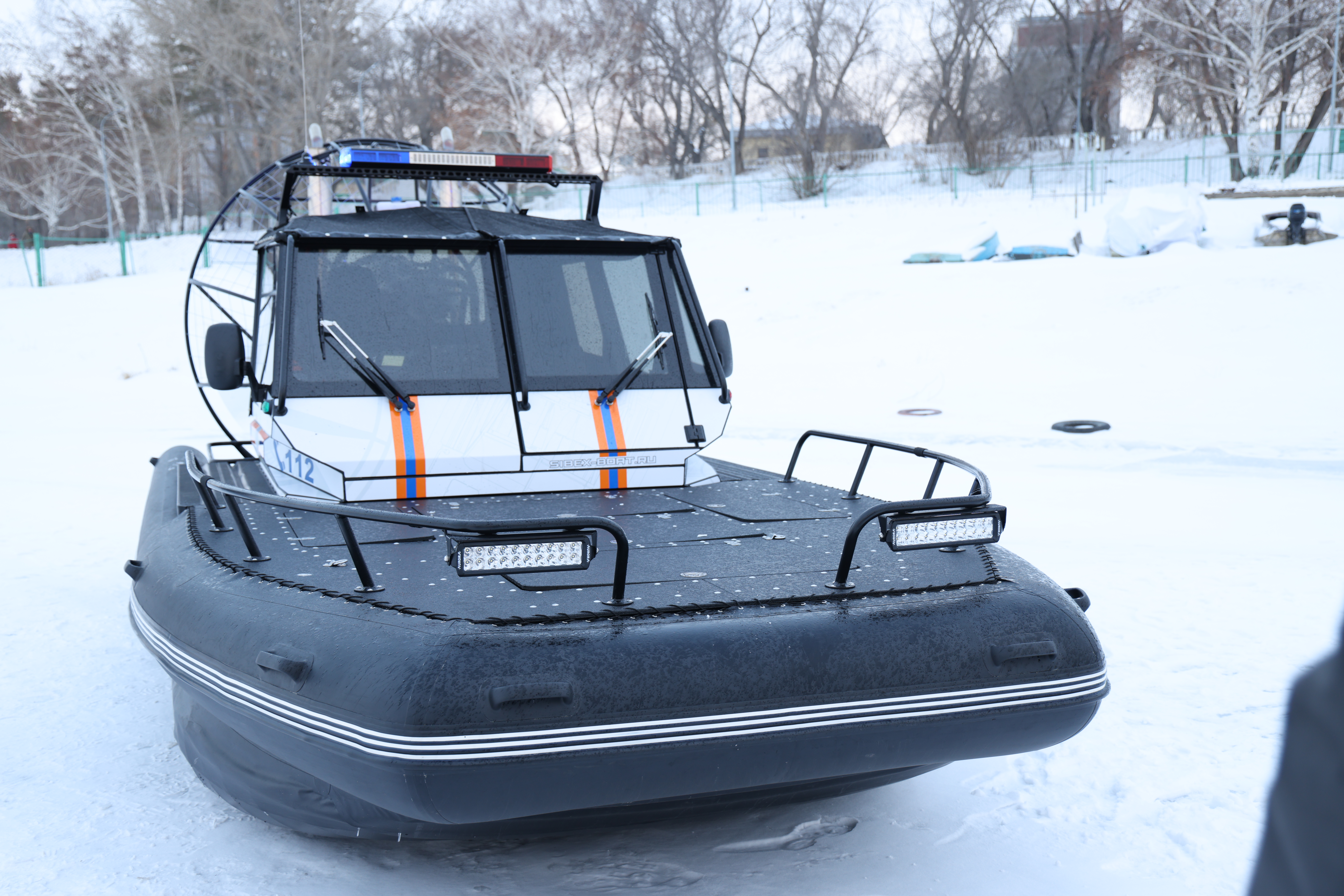 В департаменте по чрезвычайным ситуациям Павлодарской области появилась современная аэролодка