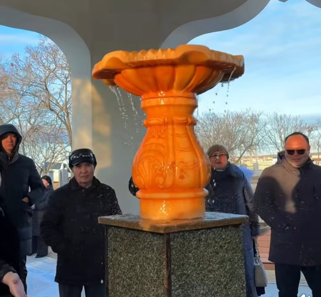 Минеральная вода Курык - передана на благо населения