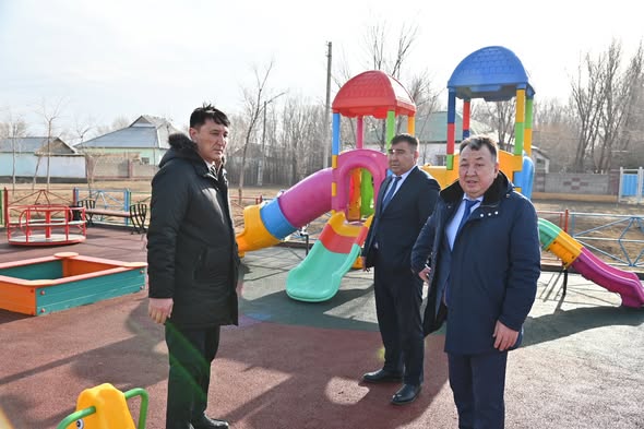 ҚҰМКЕНТ АУЫЛЫ МЕН ҚЫЗЫЛКӨЛ ЕЛДІ МЕКЕНІНДЕ ЖАҢА БАЛАЛАР ОЙЫН АЛАҢШАЛАРЫ ІСКЕ ҚОСЫЛДЫ