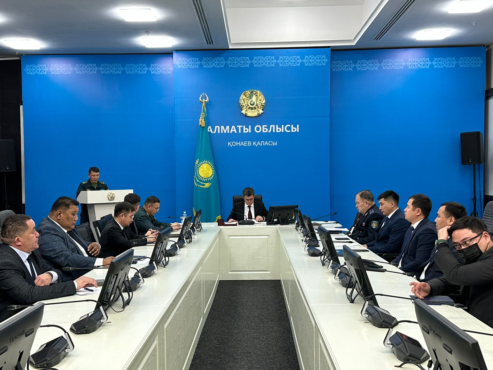 Алматы облысы шекара мәселелері жөніндегі Үйлестіру кеңесінің отырысы