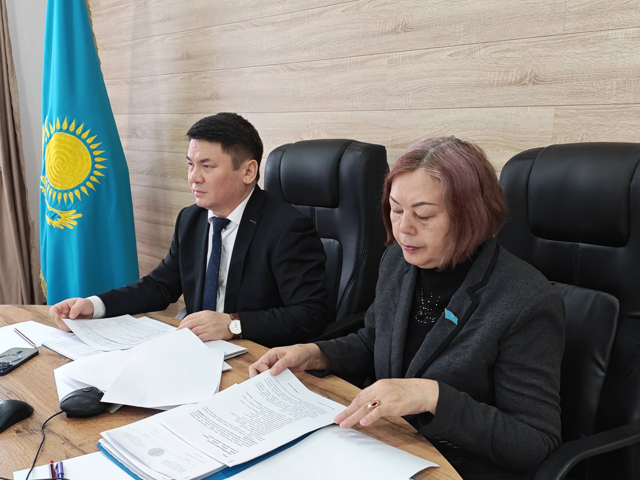 Бөкей ордасы аудандық мәслихатының кезектен тыс 35-ші сессиясы