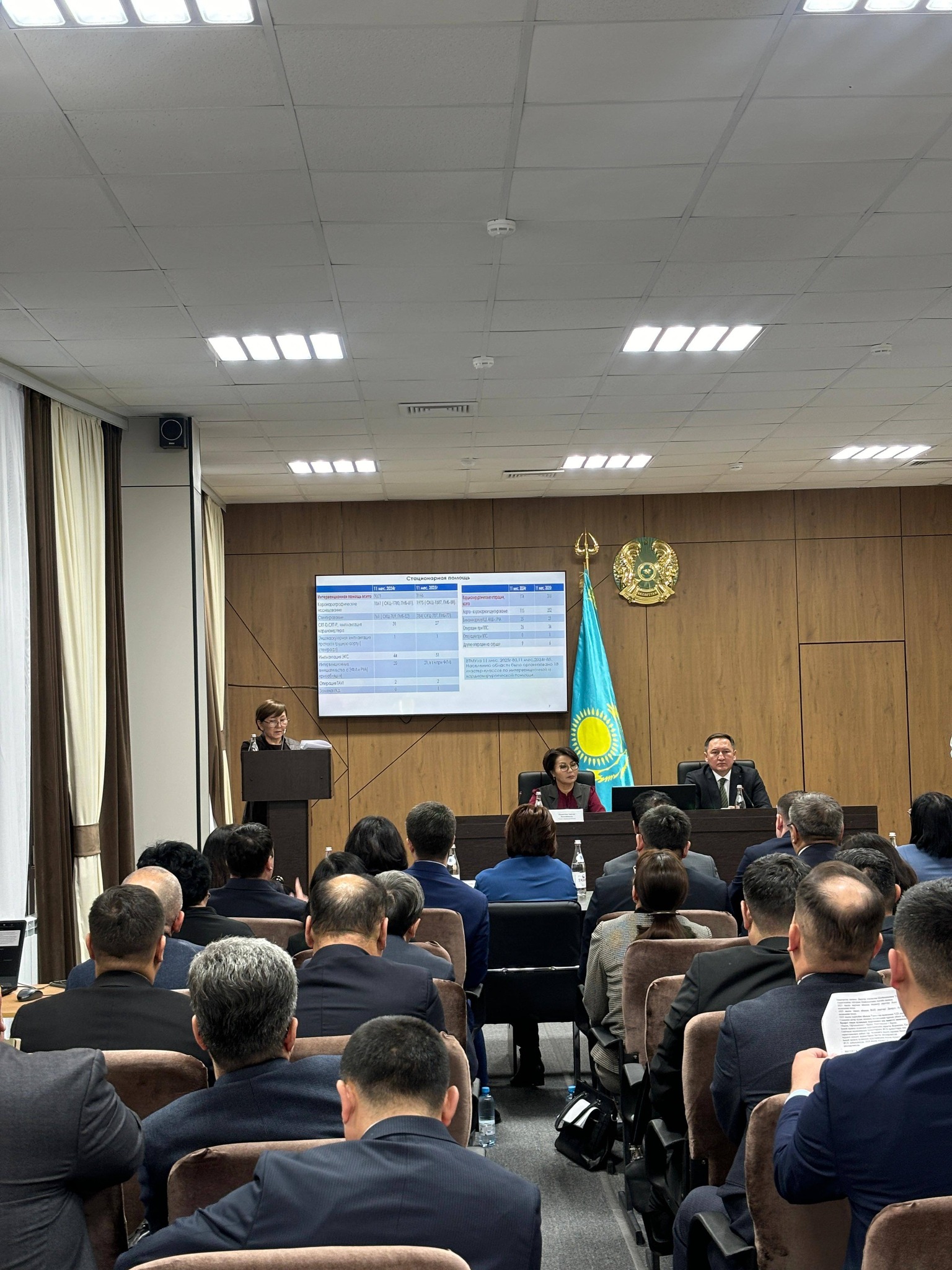 Состоялось выездное заседание коллегии управления здравоохранения Западно-Казахстанской области