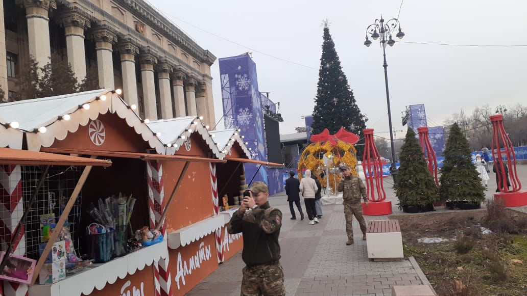 Алматыдағы Астана алаңында Жаңа жылға арналған ауқымды шоу өтеді