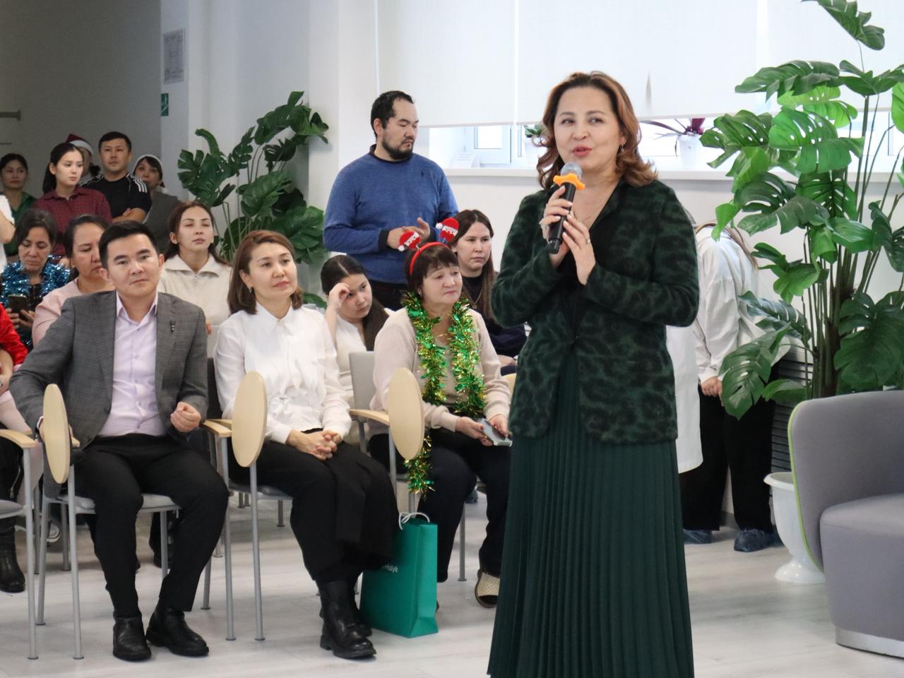 В ПРЕДДВЕРИИ НОВОГО ГОДА В ЦЕНТРЕ «ҚАМКОРЛЫҚ» СОСТОЯЛОСЬ ПРАЗДНИЧНОЕ МЕРОПРИЯТИЕ
