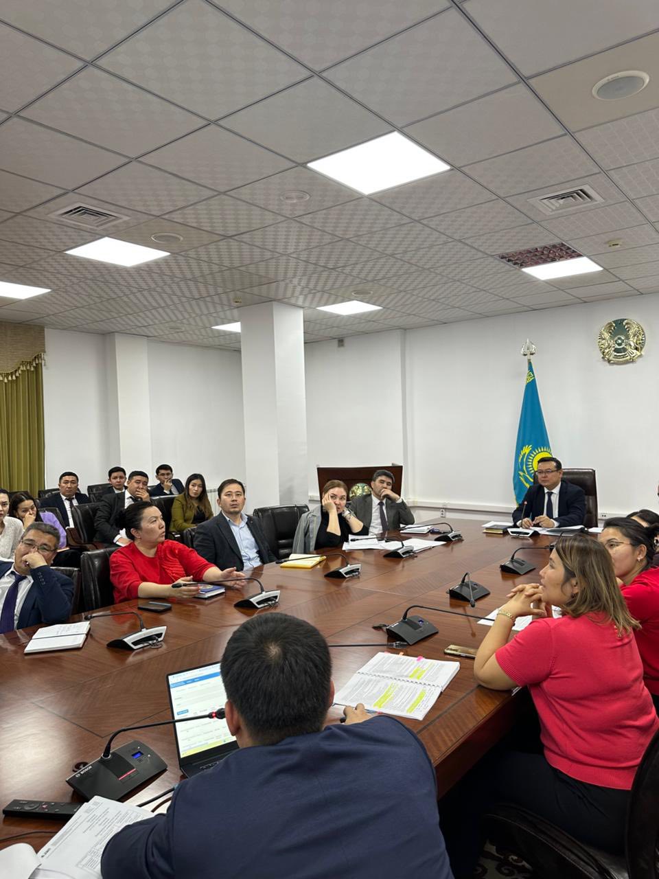 Дәрілік заттарды, медициналық бұйымдарды және арнайы емдік өнімдерді сатып алу және фармацевтикалық көрсетілетін сатып алуды ұйымдастыру және өткізу тәртібі талқыланды