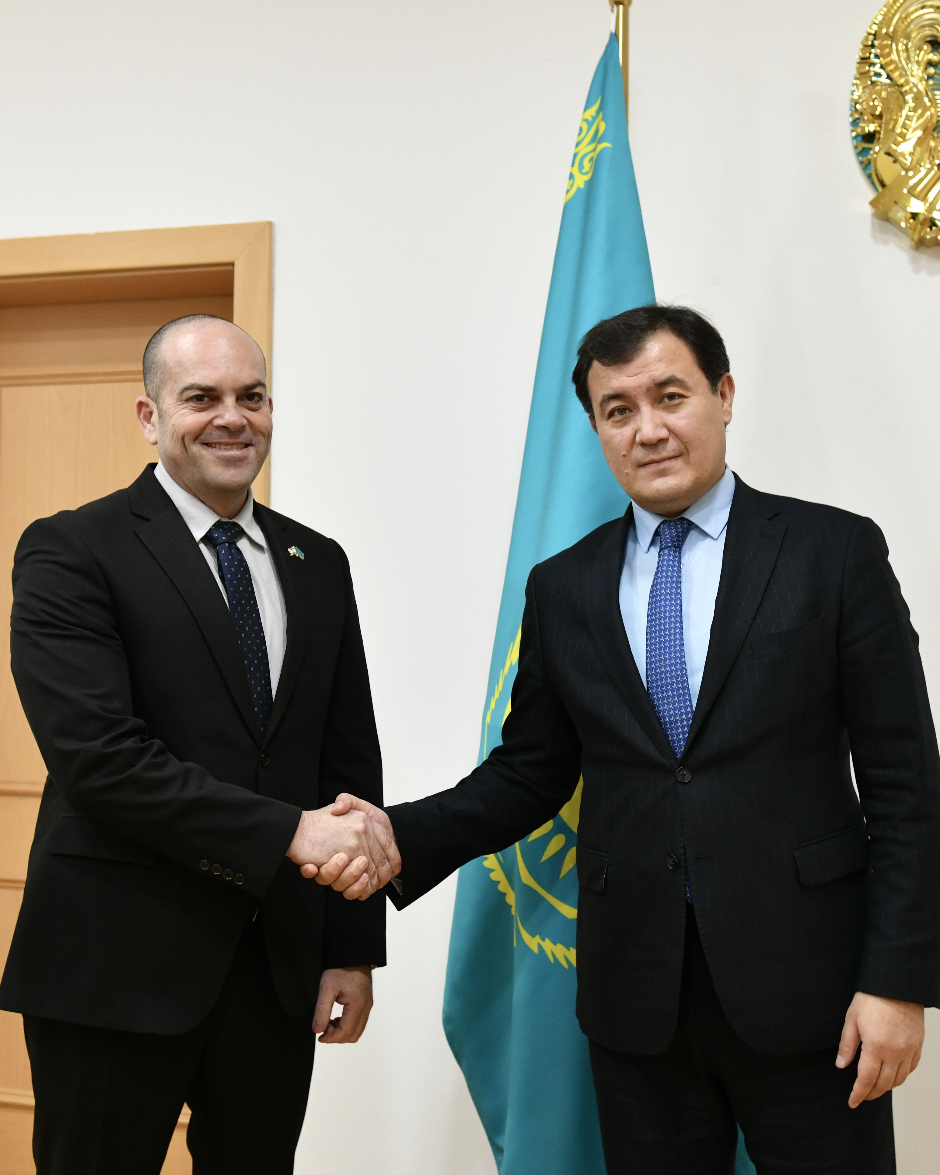 Қазақстан Сыртқы істер министрінің орынбасары Израиль Елшісін қабылдады