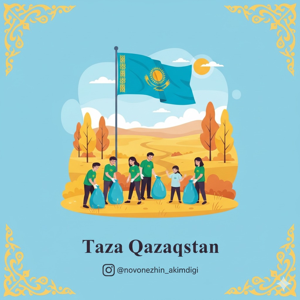«Таза Қазақстан» – это наш вклад в будущее поколение! 🌍