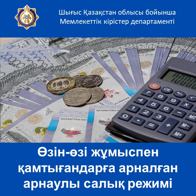 Өзін-өзі жұмыспен қамтығандарға арналған арнаулы салық режимі